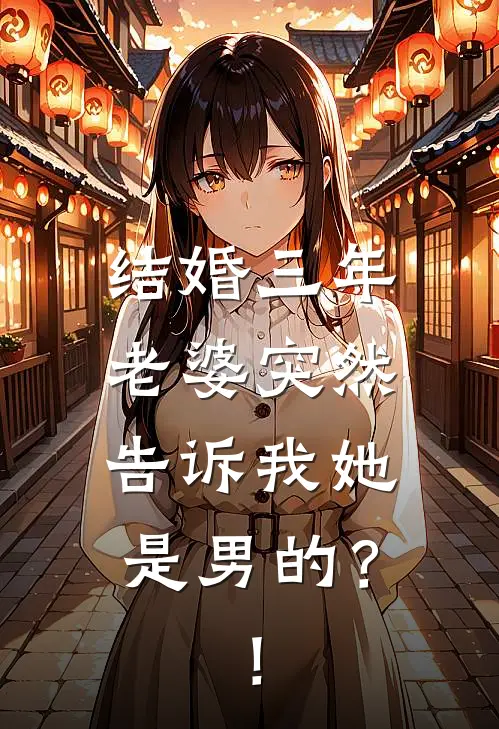结婚三年，老婆突然告诉我她是男的？！