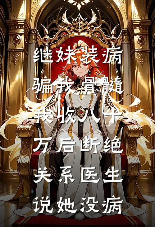 继妹装病骗我骨髓，我收八十万后断绝关系医生说她没病