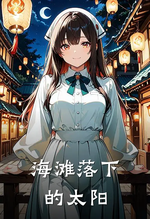 海滩落下的太阳