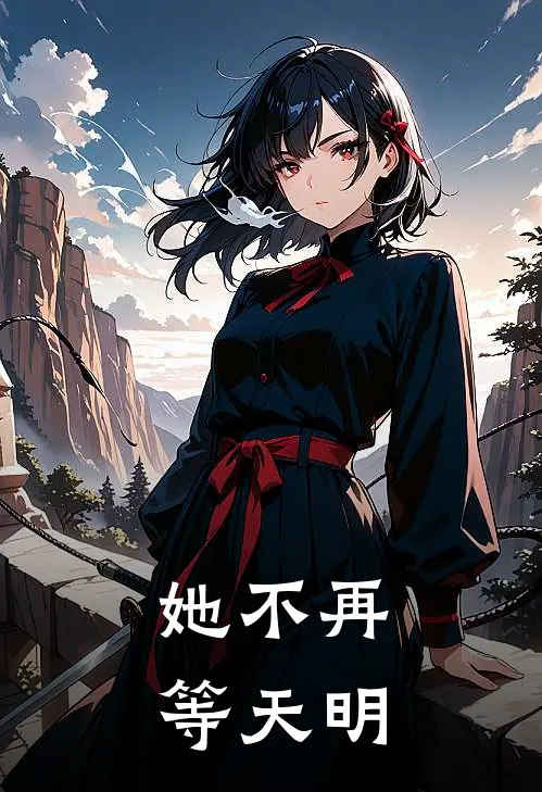 她不再等天明英文