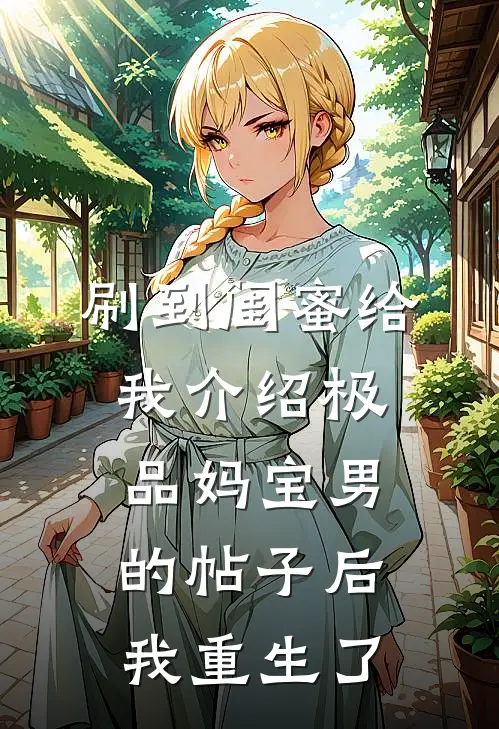 刷到闺蜜给我介绍极品妈宝男的帖子后,我重生了