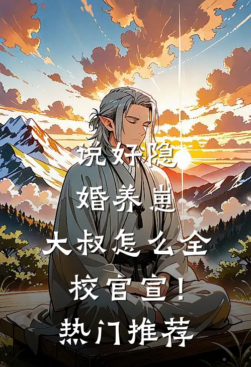 说好隐婚养崽，大叔怎么全校官宣！热门推荐