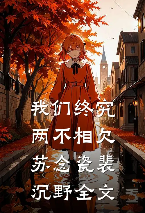 我们终究两不相欠苏念瓷裴沉野全文