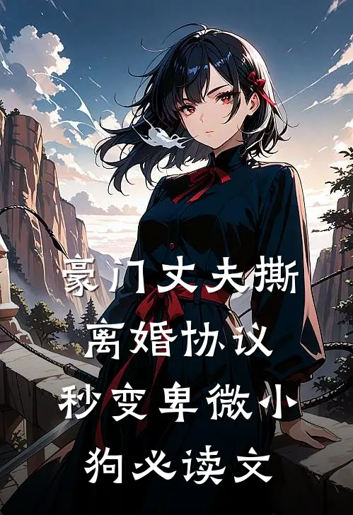 豪门丈夫撕离婚协议，秒变卑微小狗必读文