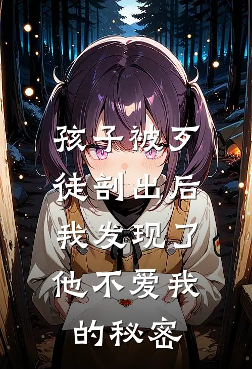 孩子被歹徒剖出后，我发现了他不爱我的秘密
