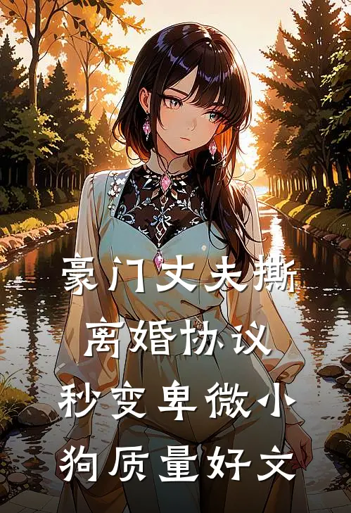 豪门丈夫撕离婚协议，秒变卑微小狗质量好文