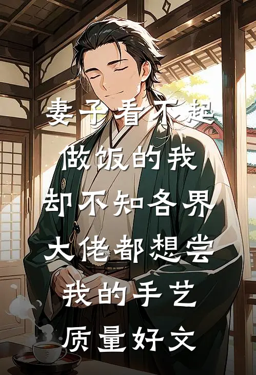 妻子看不起做饭的我，却不知各界大佬都想尝我的手艺质量好文