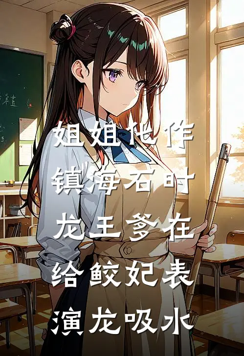 姐姐化作镇海石时，龙王爹在给鲛妃表演龙吸水