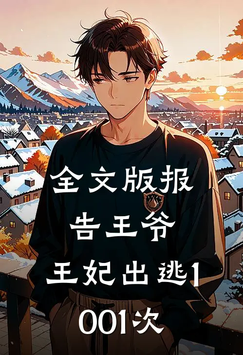 全文版报告王爷,王妃出逃1001次免费阅读